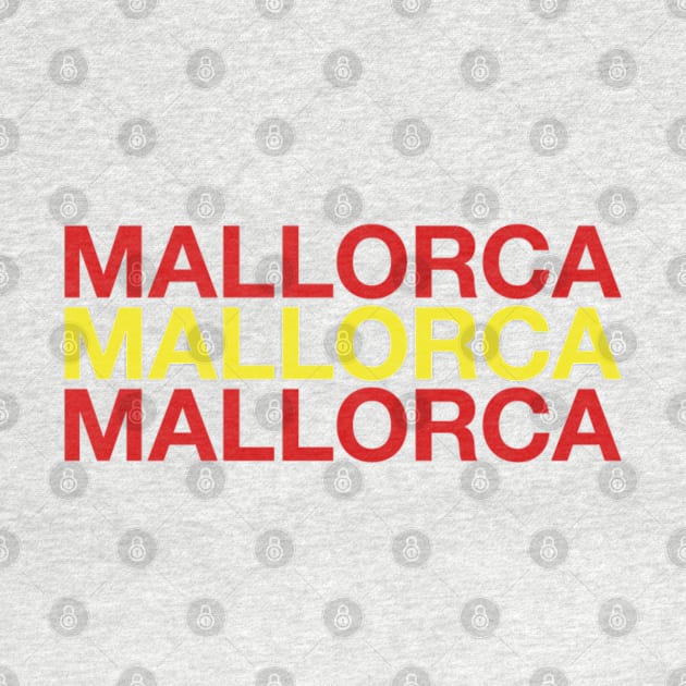 MALLORCA Spanish Flag by eyesblau